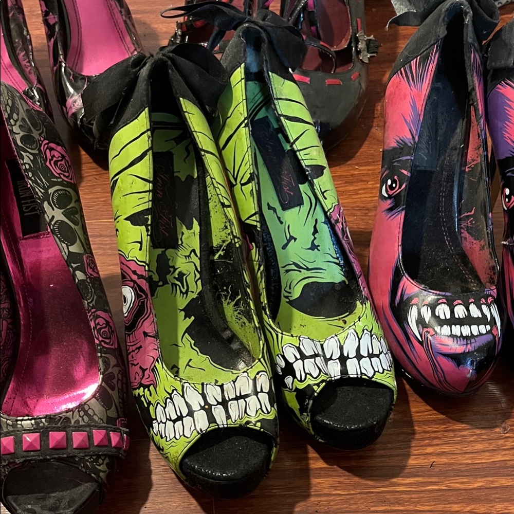 Iron fist zombie heels